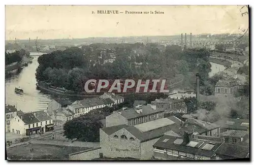 Cartes postales Bellevue Panorama sur la Seine