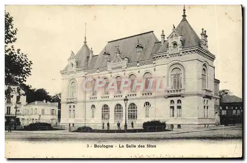 Cartes postales Boulogne La Salle des fetes