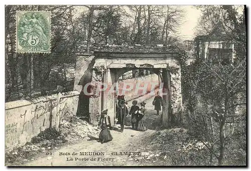 Cartes postales Bois de Meudon Clamart La Porte de Fleury