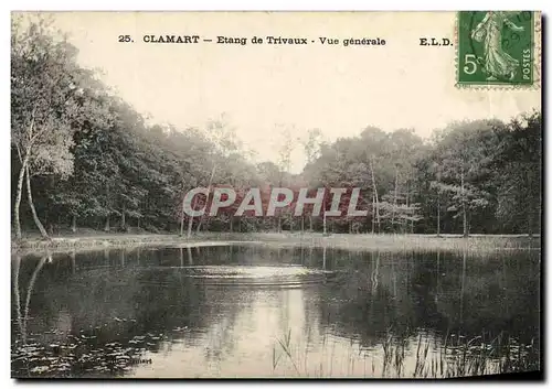 Cartes postales Clamart Etang de Trivaux Vue generale
