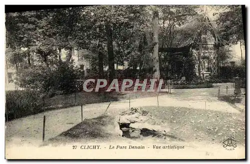 Ansichtskarte AK Clichy Le Parc Denain Vue artistique