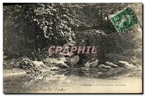 Ansichtskarte AK Clichy Le Parc Denain La Grotte