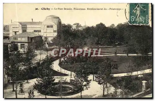 Ansichtskarte AK Clichy Le Parc Denain Panorama Etablissement du Printemps