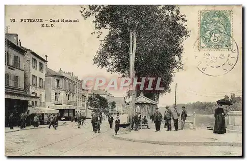 Cartes postales Puteaux Quai National
