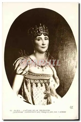 Cartes postales Rueil Chateau de la Malmaison Josephine imperatrice des Francais Napoleon