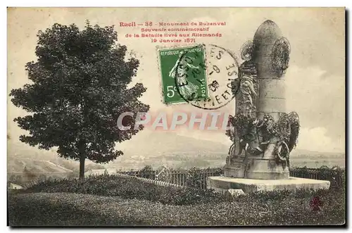 Cartes postales Rueil Monument de Buzenval Militaria