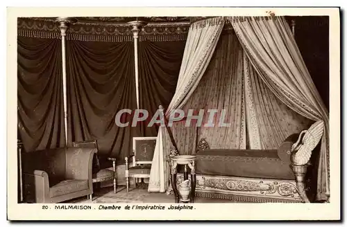 Cartes postales Malmaison Chambre de l Imperatrice Josephine