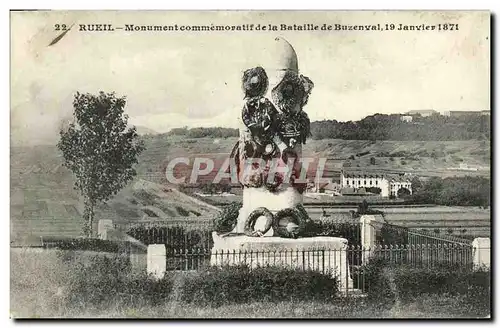 Ansichtskarte AK Rueil Monument commemoratif de la Bataille de Buzenval Militaria