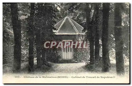Cartes postales Chateau de la Malmaison Cabinet de Travail de Napoleon l er