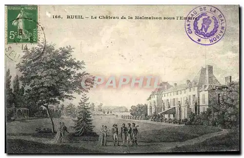 Cartes postales Rueil Le Chateau de la Malmaison sous l Empire