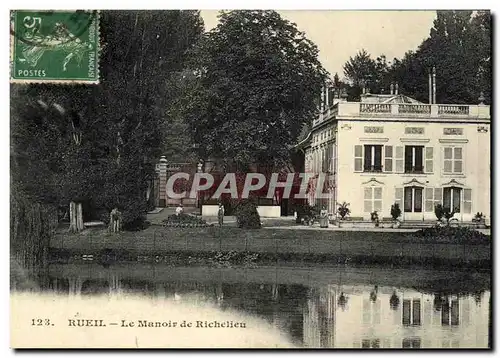 Ansichtskarte AK Rueil Le Manoir de Richelieu