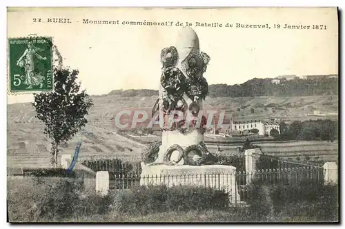 Ansichtskarte AK Rueil Monument Commemoratif de la Bataile de Buzenval Janvier 1871 Militaria