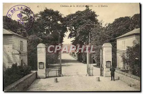 Cartes postales Chateau de la Malmaison L Entree