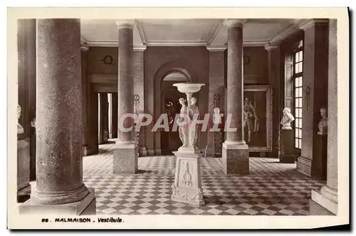 Cartes postales Malmaison Vestibule