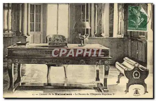 Cartes postales Chateau de la Malmaison Le Bureau de l Empereur Napoleon l er