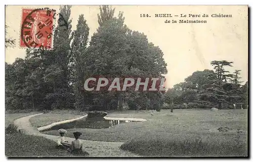 Cartes postales Rueil Le Parc du Chateau de la Malmaison