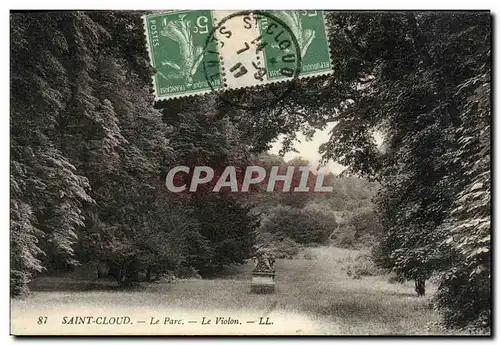 Cartes postales Saint Cloud Le Parc Le Violon