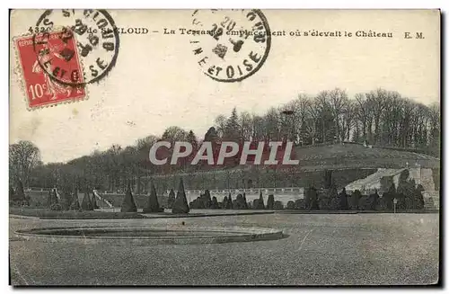 Cartes postales Parc de Saint Cloud La Terrasse Emplacent