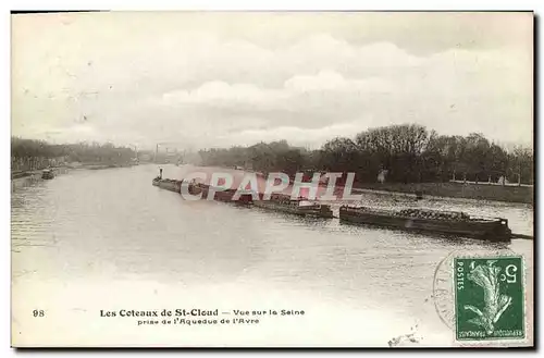 Cartes postales Parc de Saint Cloud Vue Sur le Seine Prise de L Aquedue de l Avre