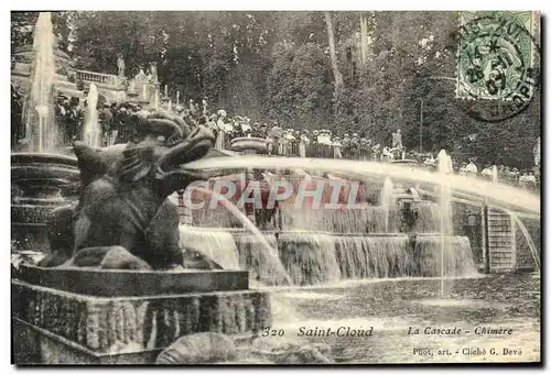 Ansichtskarte AK Parc de Saint Cloud Les Cascades