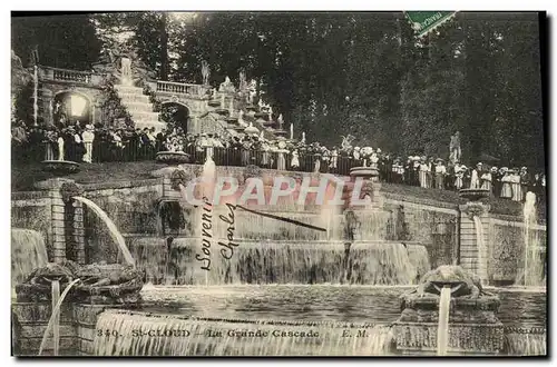 Cartes postales Parc De Saint Cloud La Grande Cascade