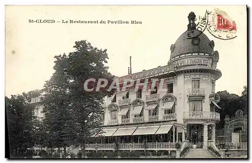 Ansichtskarte AK Parc De Saint Cloud Le Restaurant du Pavillon Bleu