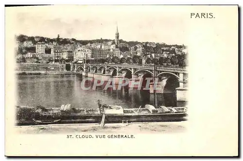 Cartes postales Parc de Saint Cloud Vue Generale
