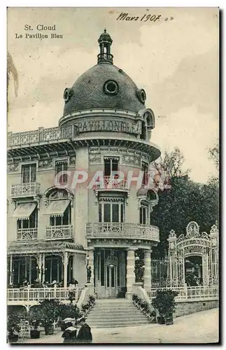 Cartes postales Parc de Saint Cloud Le Pavillon Bleu