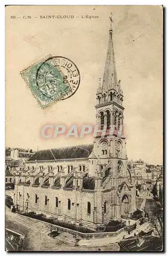 Cartes postales Saint Cloud L Eglise