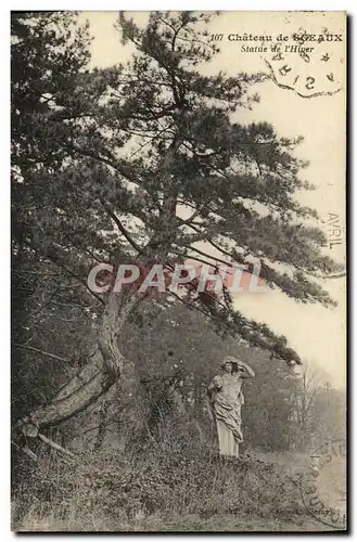 Ansichtskarte AK Sceaux Chateau Statue de l hiver