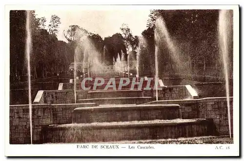 Ansichtskarte AK Sceaux Parc De Les Cascades