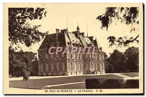 Ansichtskarte AK Sceaux Parc le Chateau