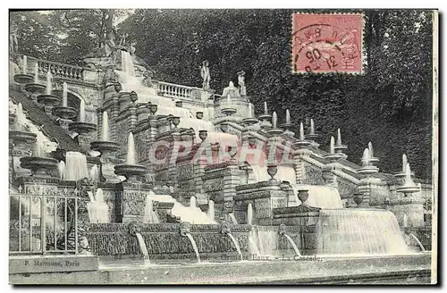 Cartes postales Saint Cloud Grandes eaux La cascade