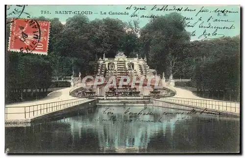 Ansichtskarte AK Saint Cloud La Cascade