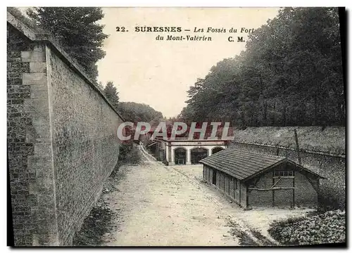 Cartes postales Suresnes Les Fosses Du Forte du Mont Valerien