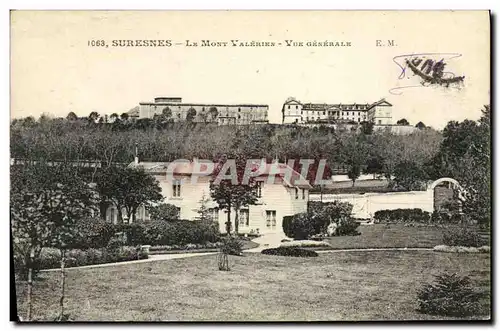Cartes postales Suresnes Le Fort du Mont Valerien Vue Generale