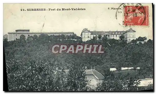 Cartes postales Suresnes Le Fort du Mont Valerien Vue Generale