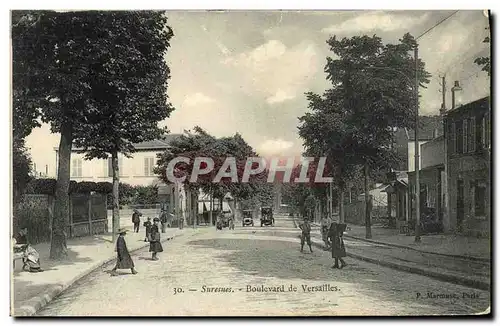 Cartes postales Suresnes Boulevard de Versailles Enfants