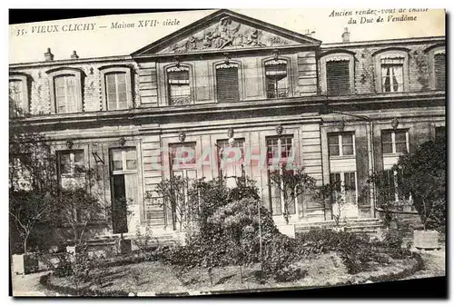 Ansichtskarte AK Clichy Maison 17eme Ancien rendez vous de chasse du duc de Vendome