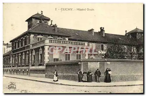 Ansichtskarte AK Clichy Hopital Gouin