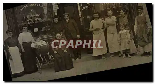 CARTE PHOTO Colombes Boulangerie Patisserie Poiget TOP