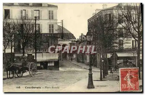 Cartes postales Courbevoie Place Herold