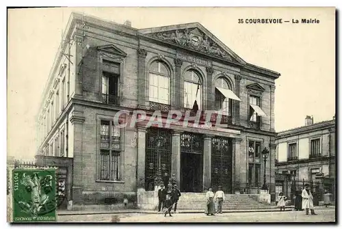 Cartes postales Courbevoie La Mairie