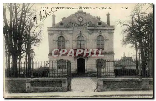 Cartes postales Fontenay au Roses La mairie