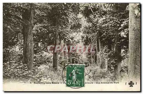 Cartes postales Fontenay au Roses Une avenue Du Parc