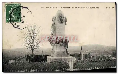 Ansichtskarte AK Garches Monument de la Bataille de Buzenval Militaria