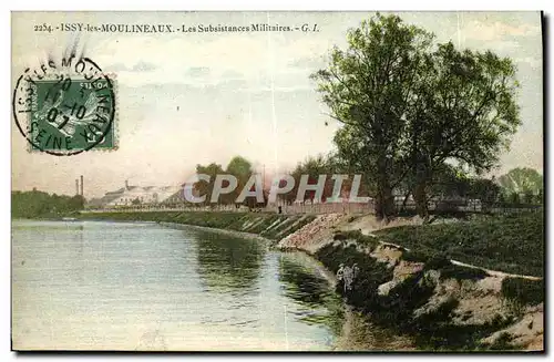 Cartes postales Issy les Moulineaux Les Subsistances Militaires