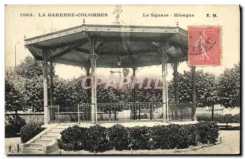 Cartes postales La Garenne Colombes Le Square Kiosque