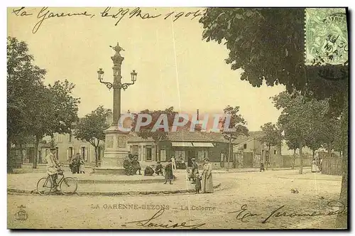 REPRO Recto verso La Garenne Bezons La Colonne