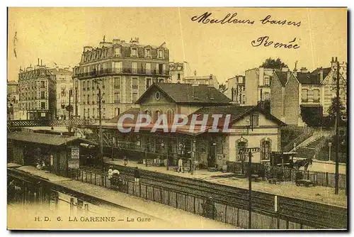 REPRO Recto verso La Garenne La Gare Le kiosque a musique